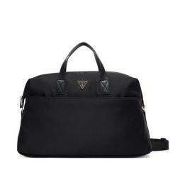 Torebka Guess. Czarne shopper bag Guess, bez dodatków. Za 824.99 zł.