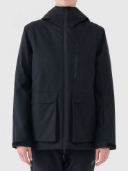 4F Kurtka narciarska w kolorze czarnym rozmiar: S. Czarne kurtki sportowe damskie 4F, m, bez wzorów, bez kaptura. Za 252.94 zł.