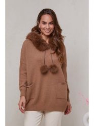 Soft Cashmere Sweter w kolorze karmelowym rozmiar: 34/36. Brązowe swetry klasyczne damskie Soft Cashmere, bez kołnierzyka. Za 122.96 zł.