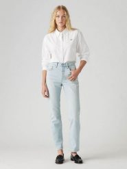 Levi's Dżinsy - Tapered fit - w kolorze błękitnym rozmiar: W27/L30. Niebieskie jeansy damskie Levi's, z podwyższonym stanem. Za 192.79 zł.