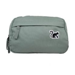 Saszetka na ramię - Torba dla psa - Unisex-Dorosły - 2L - Recykling (szałwia). Zielone nerki i saszetki damskie SURF MONKEY, bez wzorów. Za 159.95 zł.