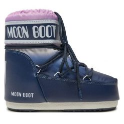 Śniegowce Moon Boot. Niebieskie śniegowce damskie Moon Boot. Za 689.99 zł.