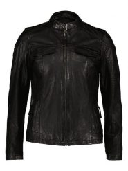 7eleven Skórzana kurtka "Alina" w kolorze czarnym rozmiar: 44. Czarne kurtki damskie 7eleven, bez wzorów, ze skóry, bez kaptura. Za 360.27 zł.