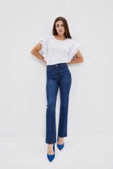 Jeansy bootcut. Jeansy damskie MOODO. W wyprzedaży za 74.99 zł.