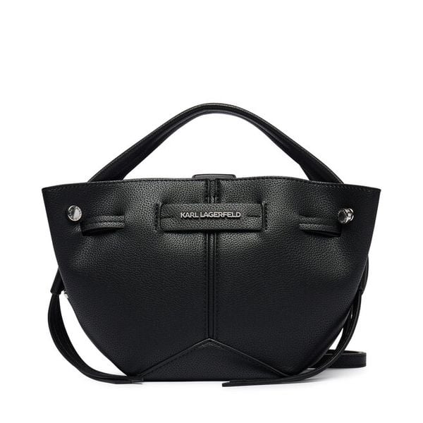 Torebka KARL LAGERFELD. Czarne torebki klasyczne damskie KARL LAGERFELD, bez dodatków. Za 649.99 zł.