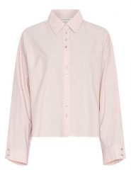 MOSS COPENHAGEN Koszula w kolorze jasnoróżowym rozmiar: M/L. Różowe koszule damskie Moss Copenhagen, l, bez wzorów, bez kołnierzyka, bez ramiączek. Za 154.95 zł.