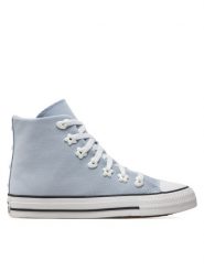 Converse Trampki Chuck Taylor All Star Stars A07216C Błękitny. Niebieskie trampki damskie Converse, bez wzorów, z materiału, bez zapięcia. Za 239.99 zł.