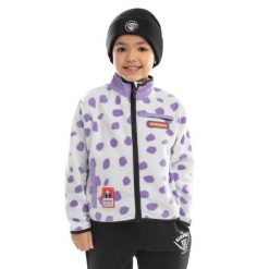 Chopięca kurtka polarowa Sporty zimowe Siroko Popsicle. Białe kurtki damskie SIROKO, na zimę, m, bez wzorów, z polaru, bez kaptura. W wyprzedaży za 84.00 zł.