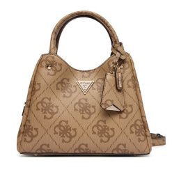 Torebka Guess. Brązowe torebki klasyczne damskie Guess, bez dodatków. Za 699.99 zł.