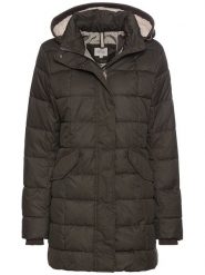 Camel Active Płaszcz pikowany w kolorze ciemnozielonym rozmiar: 34. Zielone płaszcze damskie Camel Active, bez wzorów, bez kaptura. Za 503.95 zł.