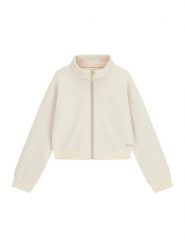 Guess Bluza J6GQ05 KF520 Beżowy jasny Relaxed Fit. Brązowe bluzy dziewczęce Guess, z aplikacjami, z syntetyku, bez ramiączek, bez kaptura. Za 234.99 zł.