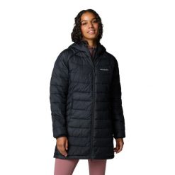 Kurtka Kobieta Columbia Isolée Powder Lite II czarny. Czarne kurtki damskie Columbia, xs, bez wzorów, z materiału, z kapturem. Za 692.71 zł.