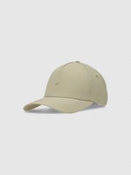 4F Czapka z daszkiem strapback uniseks - khaki L/XL. Brązowe czapki z daszkiem damskie 4F, na lato, bez wzorów, z syntetyku. W wyprzedaży za 39.99 zł.