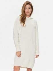 Boss Sukienka codzienna Faila 50501641 Biały Regular Fit. Białe sukienki damskie Boss, bez wzorów, z wełny, bez ramiączek. Za 1,589.00 zł.