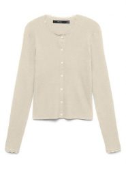 Vero Moda Kardigan w kolorze beżowym rozmiar: XS. Brązowe kardigany damskie Vero Moda, xs, bez wzorów, ze splotem. Za 124.11 zł.