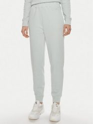 Calvin Klein Spodnie dresowe Micro Logo K20K206632 Zielony Regular Fit. Zielone spodnie dresowe damskie Calvin Klein, xs, bez wzorów, z bawełny. Za 359.99 zł.