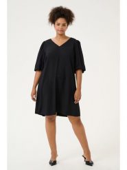 KAFFE curve Sukienka "Gabbi" w kolorze czarnym rozmiar: 50. Czarne sukienki damskie KAFFE curve, bez wzorów, bez ramiączek. Za 130.99 zł.