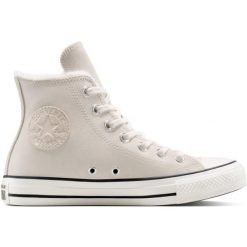 Buty sportowe Converse Chuck Taylor All Star Cozy Suede. Brązowe obuwie sportowe damskie Converse, z zamszu, bez zapięcia. Za 490.00 zł.