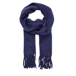 Szalik Vero Moda. Fioletowe szaliki damskie Vero Moda, bez wzorów. Za 129.99 zł.