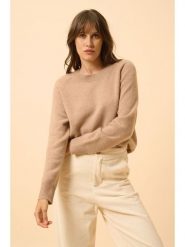 Just Cashmere Kaszmirowy sweter "Kona" w kolorze karmelowym rozmiar: XL. Brązowe swetry klasyczne damskie Just Cashmere, xl, z kaszmiru, bez kołnierzyka. Za 395.94 zł.