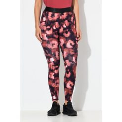 Damskie Legginsy sportowe w panterkę szybkoschnące elastyczny pas. Czerwone legginsy damskie Ulla Popken, plus size, bez wzorów, z elastanu. Za 199.99 zł.