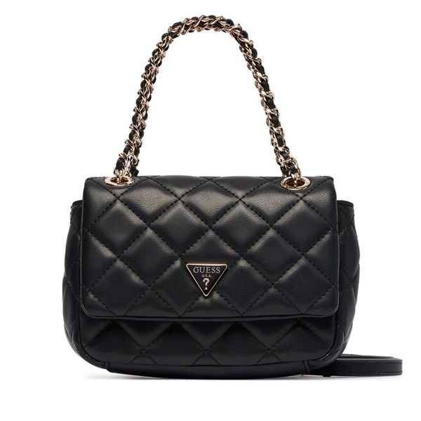 Torebka Guess. Czarne torebki klasyczne damskie Guess, bez dodatków. Za 494.99 zł.