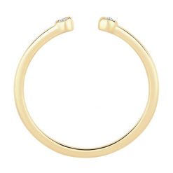 Glanzstücke München Pierscionek z Srebra Sterling w zlocie z Topazem Pierścionki 1 ct Damski. Białe pierścionki damskie Glanzstücke München, z topazem, pozłacane. Za 219.99 zł.