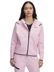 Under Armour Bluza w kolorze jasnoróżowym rozmiar: M. Czerwone bluzy damskie Under Armour, m, bez wzorów, bez kaptura. Za 234.95 zł.