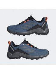 Adidas Buty turystyczne "Terrex Eartrail GTX" w kolorze czarno-granatowym rozmiar: 43. Niebieskie obuwie trekkingowe damskie Adidas, z gore-texu, bez zapięcia. Za 431.95 zł.