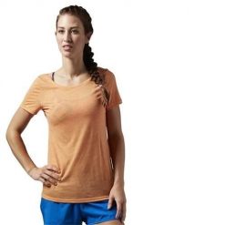 Koszulka sportowa damska Reebok EL Nep Tank. Brązowe koszulki sportowe damskie Reebok, bez wzorów, bez ramiączek. Za 104.00 zł.