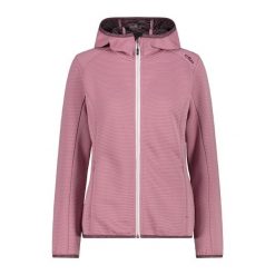 Bluza damska z kapturem CMP. Czerwone bluzy damskie CMP, bez wzorów, z kapturem. Za 219.99 zł.