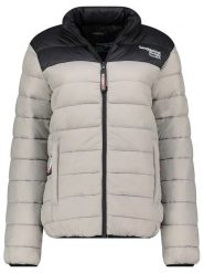 Geographical Norway Kurtka pikowana "Atikoclerc" w kolorze szarym rozmiar: XXL. Szare kurtki damskie Geographical Norway, xxl, bez wzorów, bez kaptura. Za 179.22 zł.