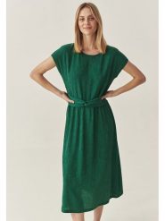 TATUUM Sukienka w kolorze zielonym rozmiar: 36. Zielone sukienki damskie TATUUM, bez wzorów, bez ramiączek. Za 190.97 zł.