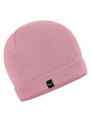 Salewa Czapka beanie "Puez Merino" w kolorze jasnoróżowym rozmiar: onesize. Różowe czapki damskie Salewa, bez wzorów. Za 105.14 zł.