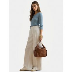 Torebka LAUREN RALPH LAUREN. Brązowe torebki klasyczne damskie Lauren Ralph Lauren, bez dodatków. Za 2,198.99 zł.