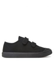 DeeZee Trampki CEO-CSS20535-03 Czarny. Czarne trampki dziewczęce DeeZee, bez wzorów, z materiału, bez zapięcia. Za 49.99 zł.