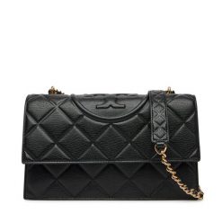 Torebka Tory Burch. Czarne torebki klasyczne damskie Tory Burch, bez dodatków. Za 3,189.00 zł.