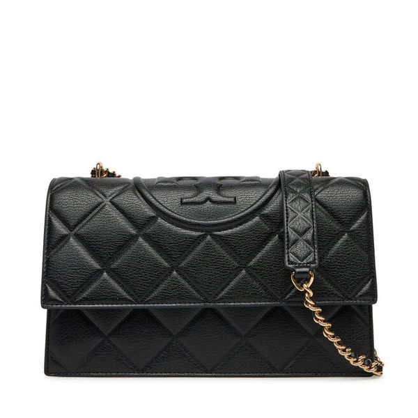 Torebka Tory Burch. Czarne torebki klasyczne damskie Tory Burch, bez dodatków. Za 2,229.00 zł.