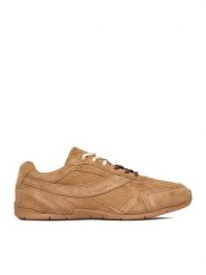 MEXX Sneakersy EO-MI001011061W Brązowy. Brązowe obuwie sportowe damskie Mexx, ze skóry, bez zapięcia. Za 379.99 zł.
