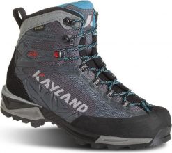 Buty trekkingowe Kayland Rocket Gore-Tex niebieskie. Niebieskie obuwie trekkingowe damskie Kayland, z gore-texu, bez zapięcia. Za 988.15 zł.