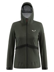 Salewa Kurtka hybrydowa "Puez Powertex" w kolorze khaki rozmiar: 36. Brązowe kurtki sportowe damskie Salewa, m, bez wzorów, bez kaptura. Za 528.34 zł.