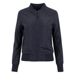 Parka damska Urban Classic bomber light. Czarne parki damskie Urban Classics, l, z poliesteru, bez kaptura. Za 164.20 zł.