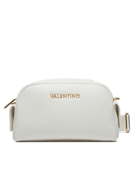 Valentino Torebka Blossom Re VBS8P215 Biały. Białe listonoszki damskie Valentino, bez wzorów, ze skóry, bez dodatków. Za 329.99 zł.