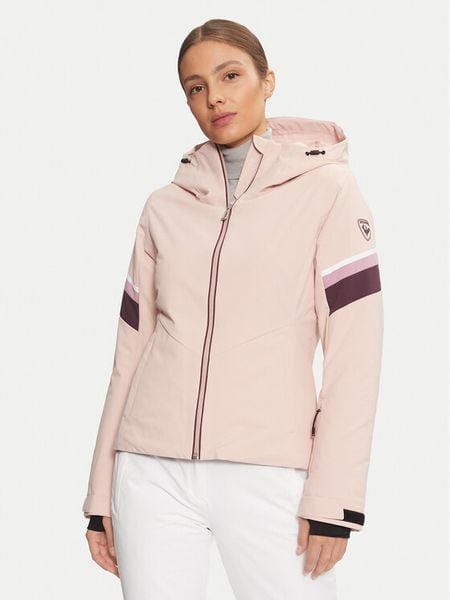 Rossignol Kurtka narciarska Strawpile RLNWJ09 Różowy Regular Fit. Czerwone kurtki sportowe damskie Rossignol, na zimę, l, bez wzorów, z syntetyku, bez kaptura. Za 919.00 zł.