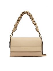 Coccinelle Torebka Boheme Small Beżowy. Brązowe torebki klasyczne damskie Coccinelle, ze skóry, bez dodatków. Za 1,699.00 zł.