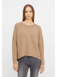 Bench Sweter "Kiruna" w kolorze beżowym rozmiar: 40. Brązowe swetry klasyczne damskie Bench, bez kołnierzyka. Za 120.35 zł.