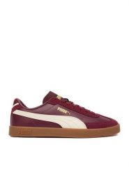 Puma Sneakersy CLUB II ERA 39744748 Bordowy. Czerwone obuwie sportowe damskie Puma, z materiału, bez zapięcia. Za 269.99 zł.