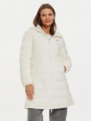 Guess Płaszcz zimowy New Aleta V4YL05 WF3X0 Écru Regular Fit. Płaszcze damskie Guess, na zimę, xl, z aplikacjami, z syntetyku, bez kaptura. Za 489.99 zł.