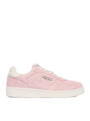 Guess Jeans Sneakersy EO-XL250041 Różowy jasny. Czerwone obuwie sportowe damskie Guess Jeans, z jeansu, bez zapięcia. Za 349.99 zł.