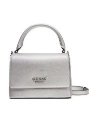 Guess Torebka HWZM96 43200 Srebrny. Szare torebki klasyczne damskie Guess, ze skóry, bez dodatków. Za 299.99 zł.